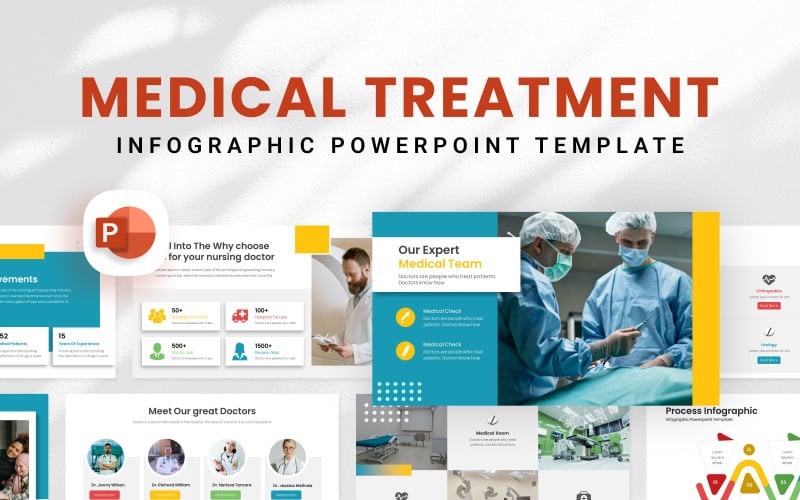 medical treatment presentation template original