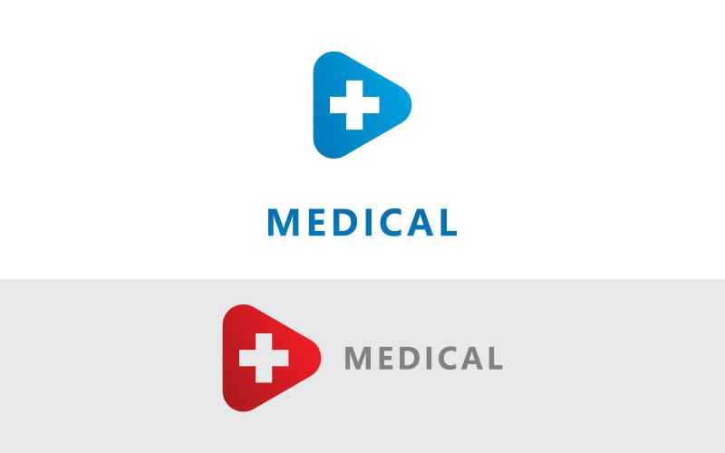 medical vector logo design template v original
