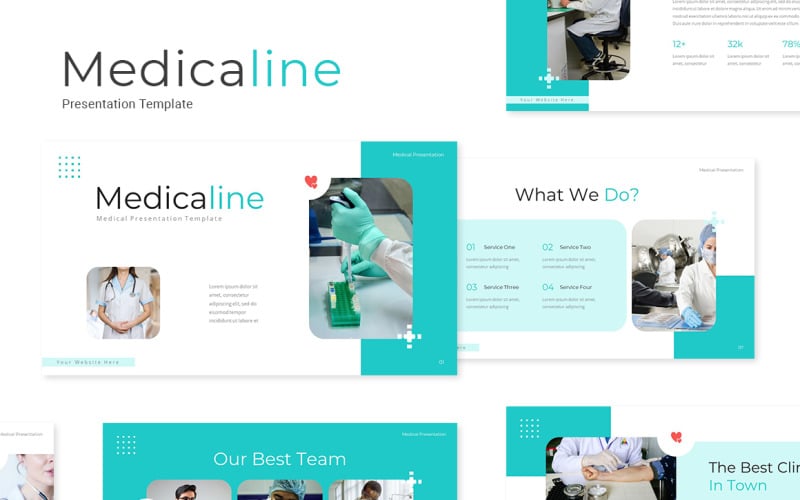 medicaline medical powerpoint template original