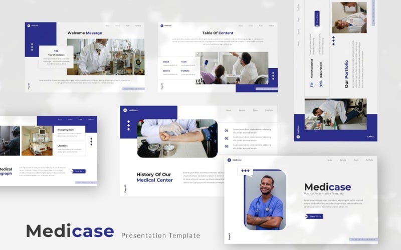 medicase medical powerpoint template original