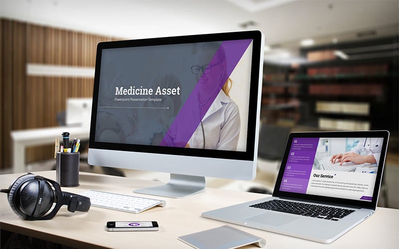 medicine healthcare powerpoint template original