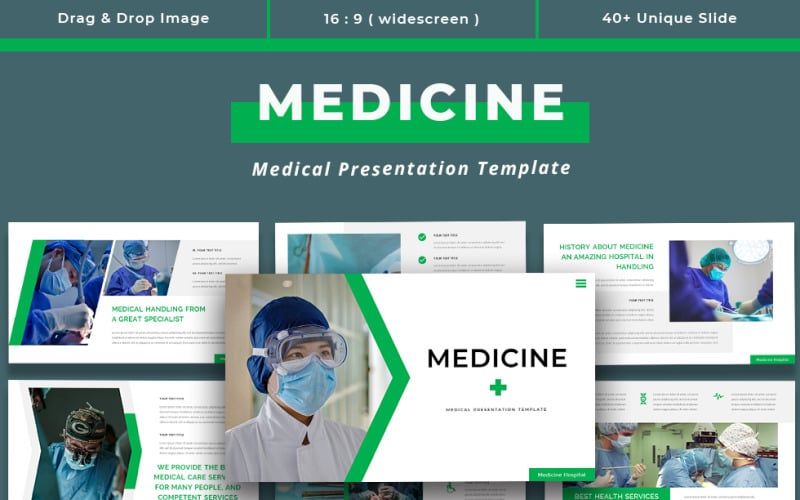 medicine medical presentation powerpoint template original