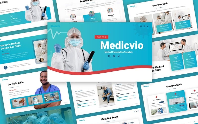 medicvio medical multipurpose powerpoint template original