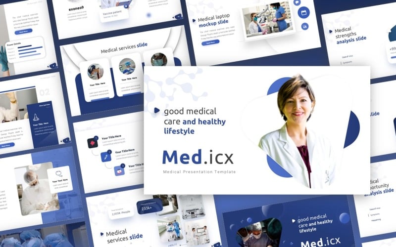 medicx medical multipurpose powerpoint template original