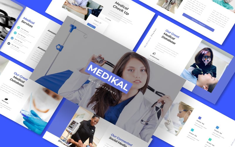 medikal presentation powerpoint template original