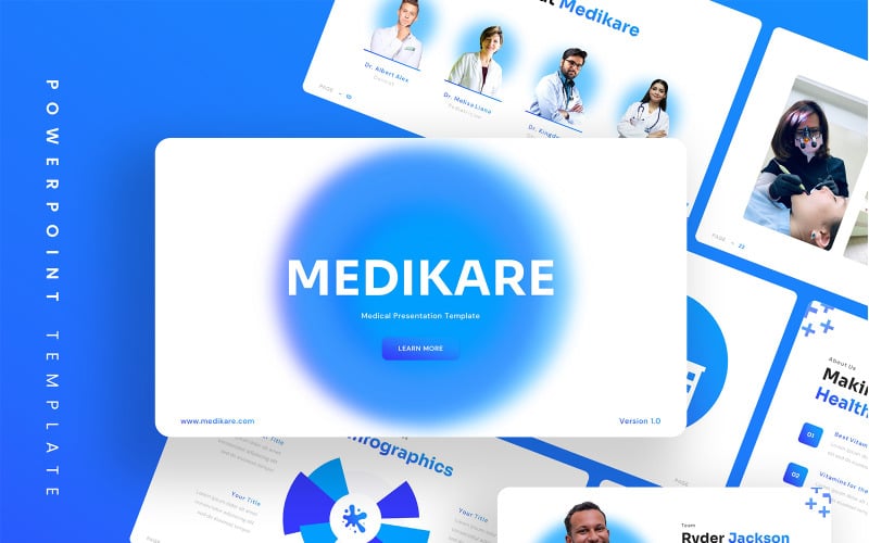 medikare medical powerpoint template original