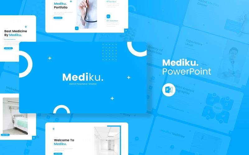 mediku medical presentation powerpoint template original