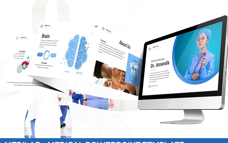 medilab medical powerpoint template original