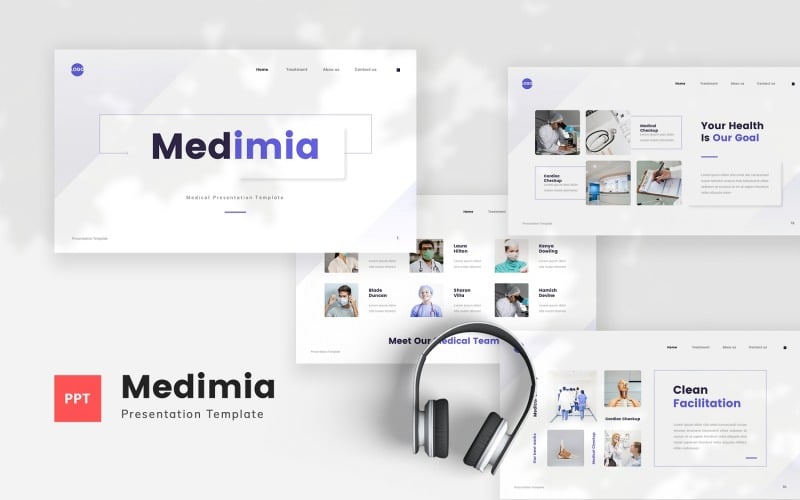 medimia medical powerpoint template original