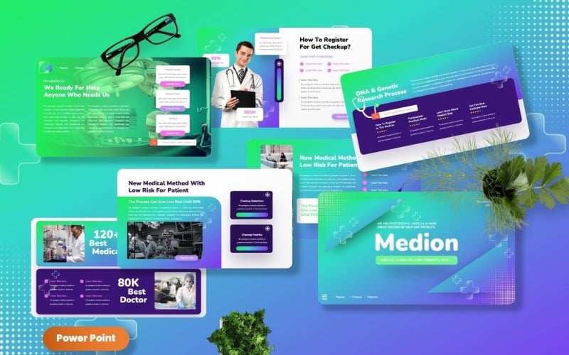 medion medicare powerpoint template original