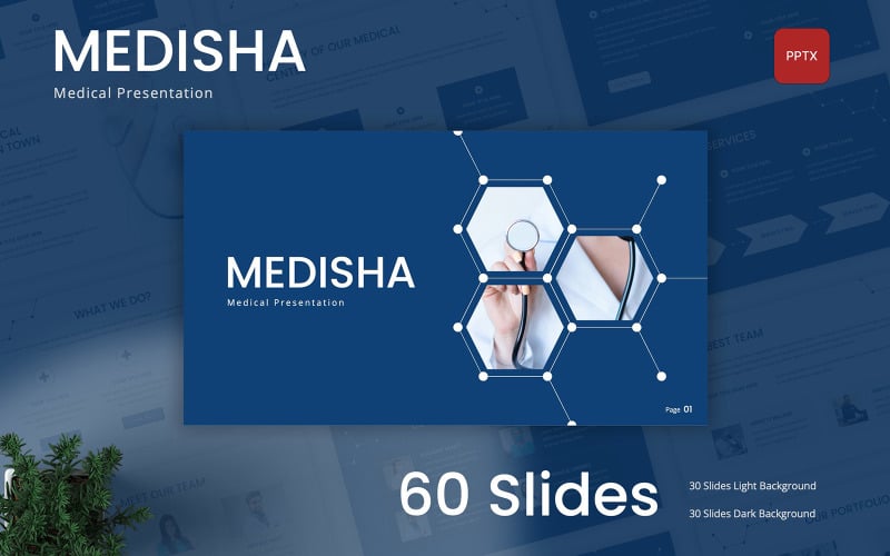 medisha medical powerpoint template original