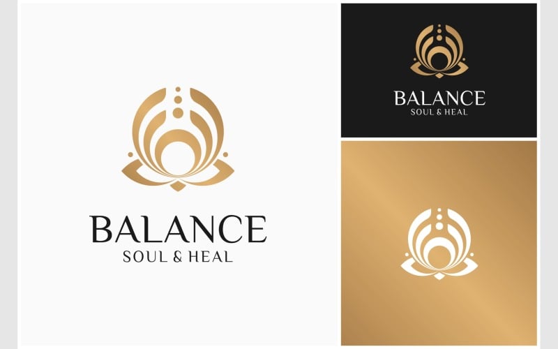meditation chakra spiritual logo original