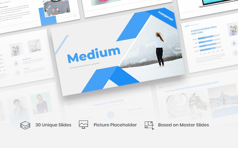medium pitchdeck powerpoint template original