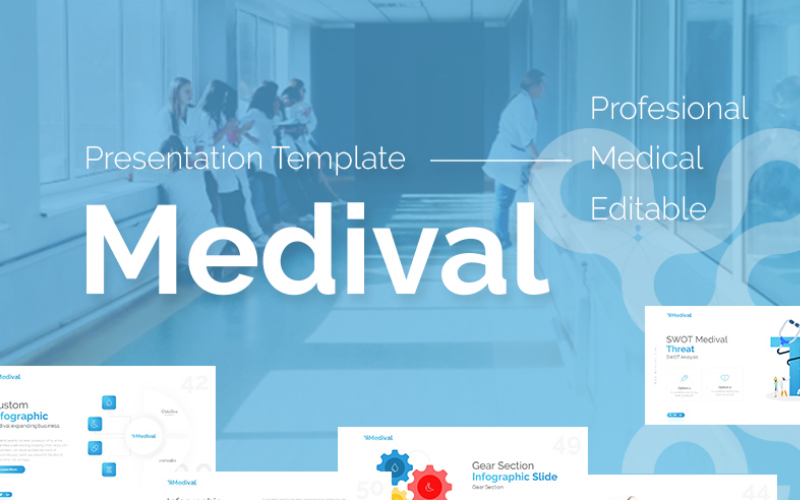 medival health presentation fully animated powerpoint template original