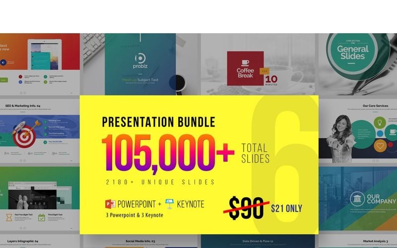 mega bundle powerpoint template original