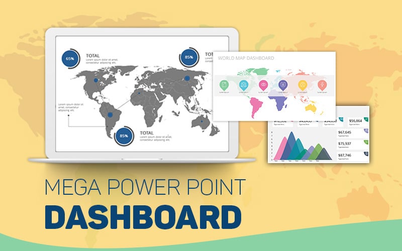 mega dashboard creator powerpoint template original