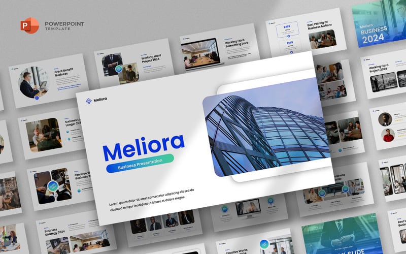 meliora corporate business powerpoint template original