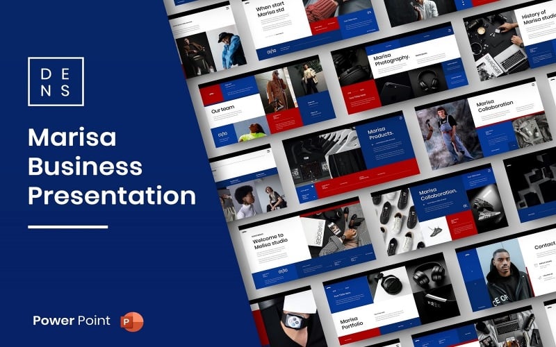 melisa busines powerpoint template original