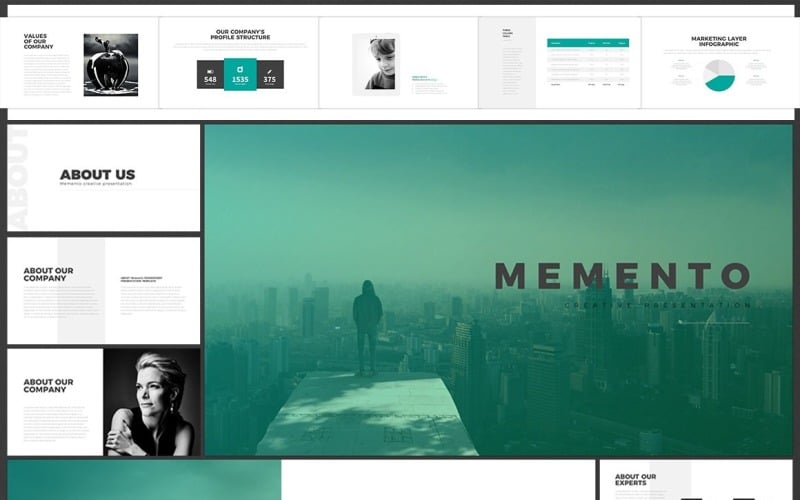 memento powerpoint template original