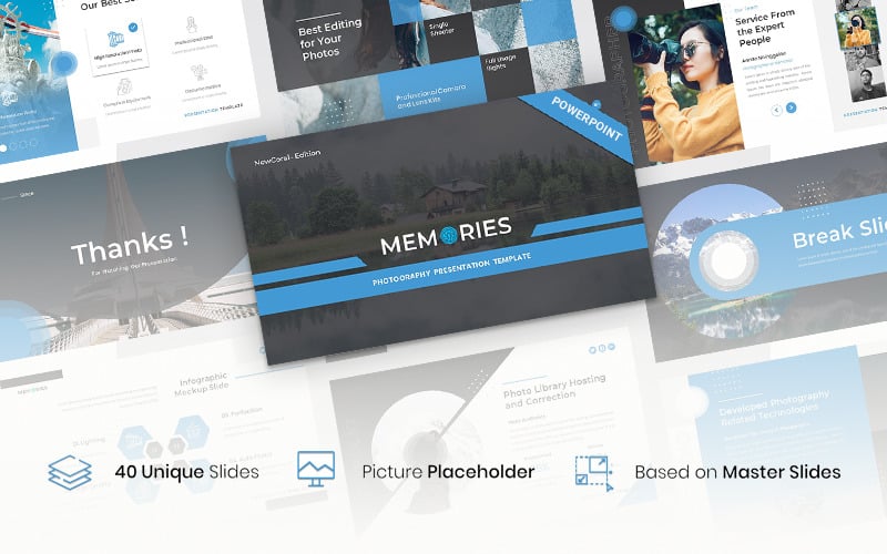 memories photography powerpoint template original