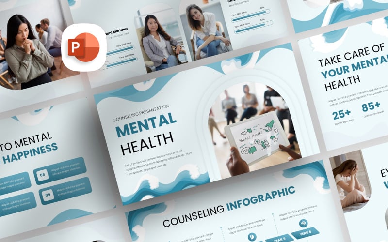 mental health counseling powerpoint template original