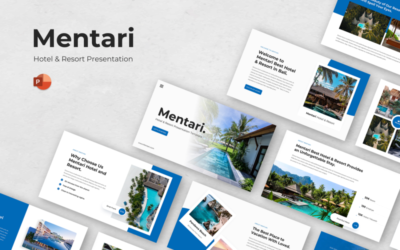 mentari hotel amp resort powerpoint presentation original