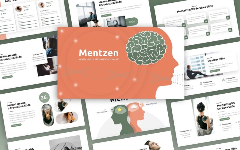 mentzen mental health multipurpose powerpoint template original