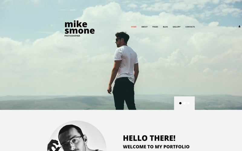 mike smone photographer portfolio modern joomla template original