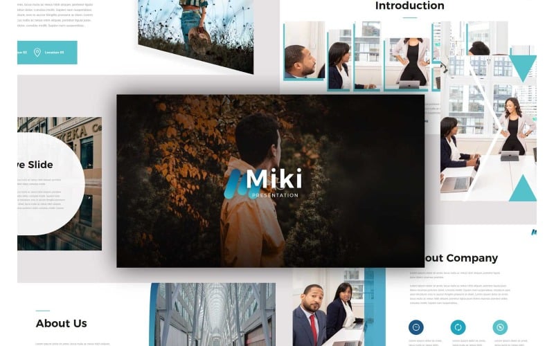 miki powerpoint presentation template original