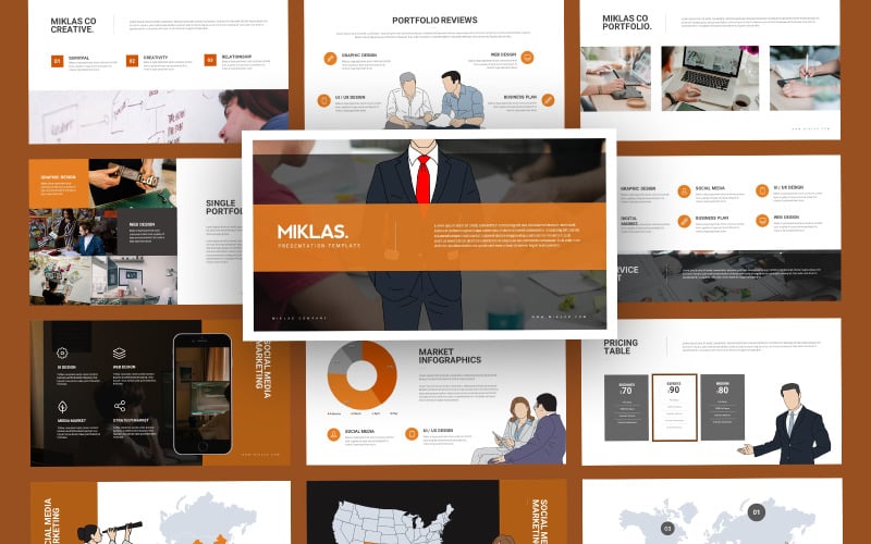 miklas multipurpose business powerpoint template original