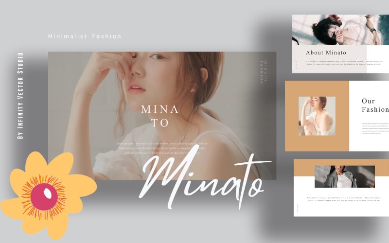 minato minimal powerpoint original