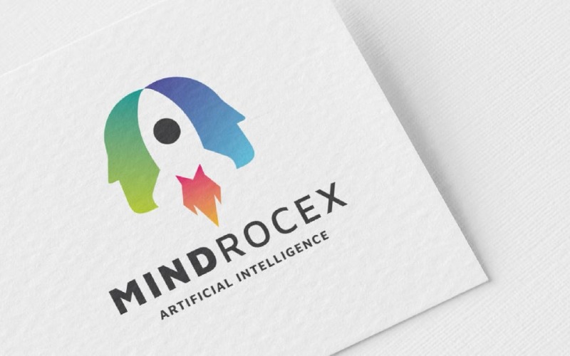 mind rocket artificial intelligence logo original