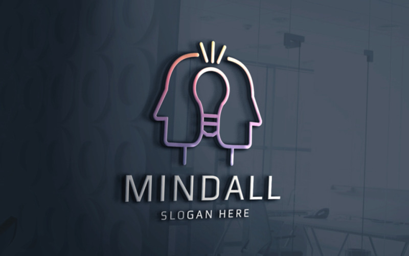 mind share idea professional logo original