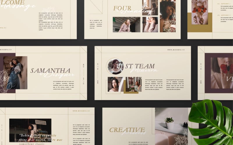 minerva presentation powerpoint template original