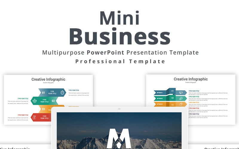 mini business powerpoint template original