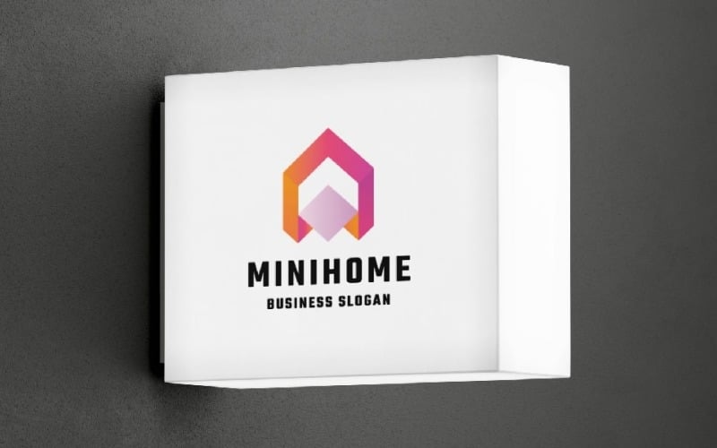 mini home real estate logo original