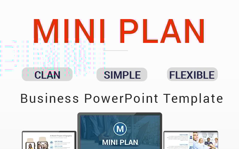 mini plan presentation powerpoint template original