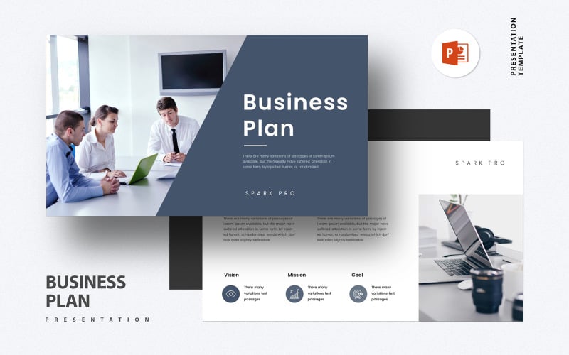 minima business plan presentation layout original
