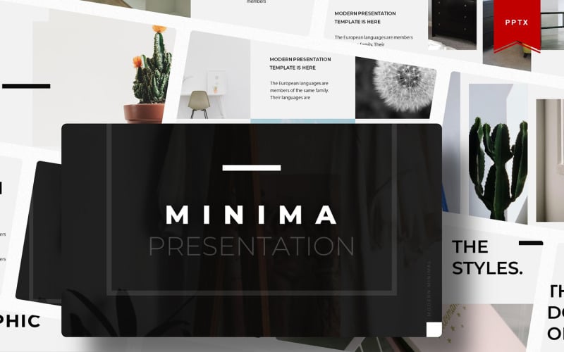 minima powerpoint template original