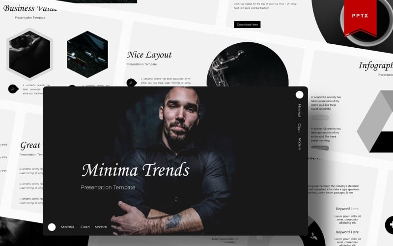 minima powerpoint template original