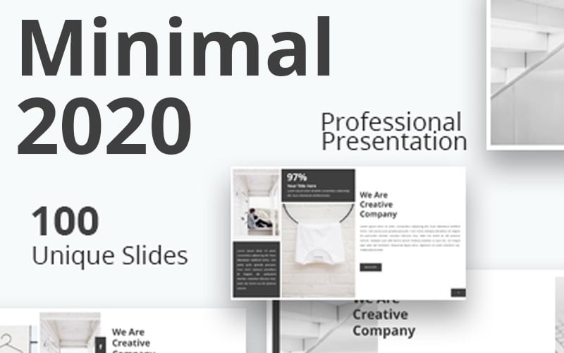 minimal powerpoint template original