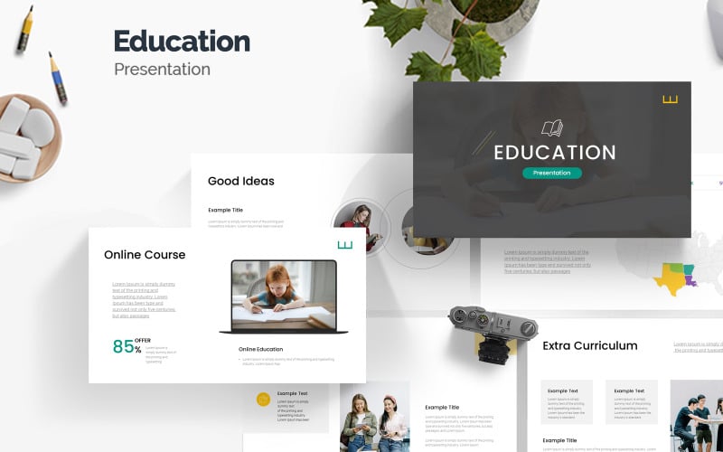 minimal education presentation original
