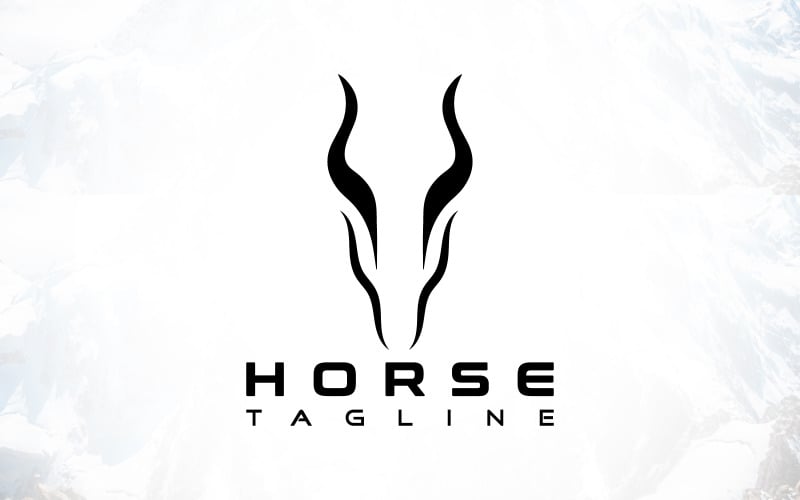 minimal horse logo black horse head racing horse logo design auto logistic original