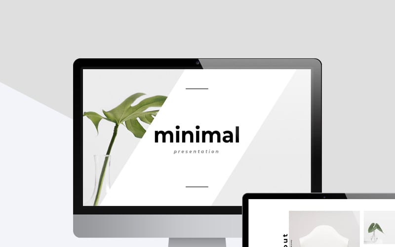 minimal powerpoint template original