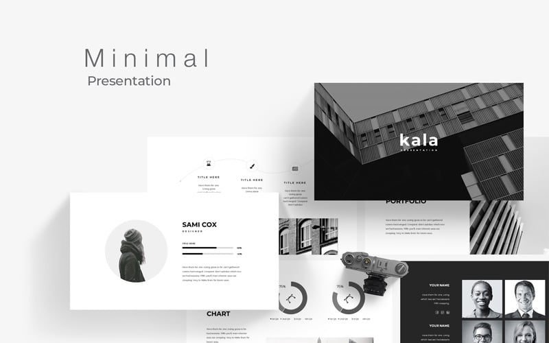 minimal powerpoint template original