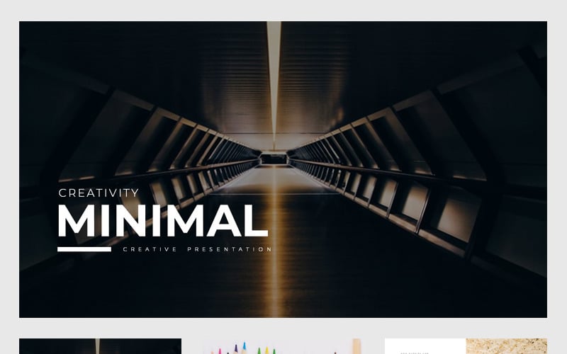 minimal powerpoint template original