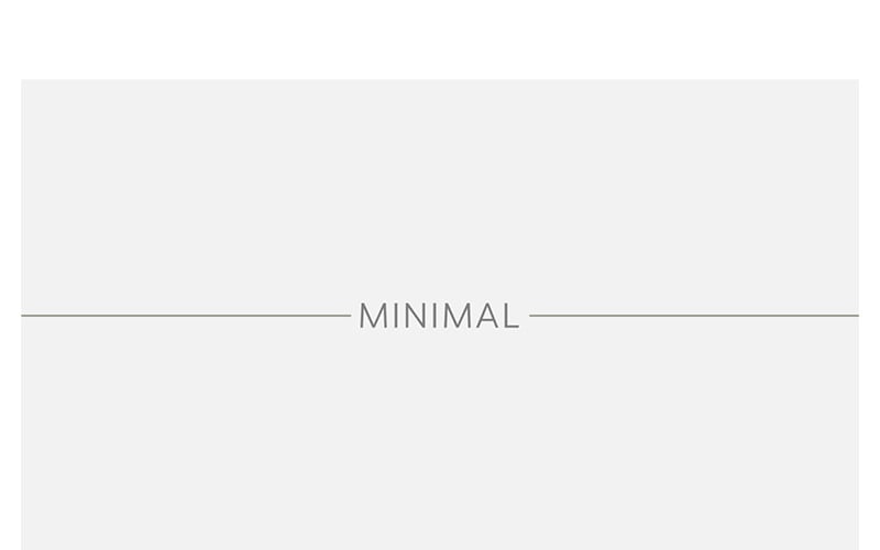 minimal powerpoint template original