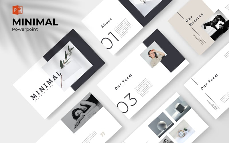 minimal presentation template original