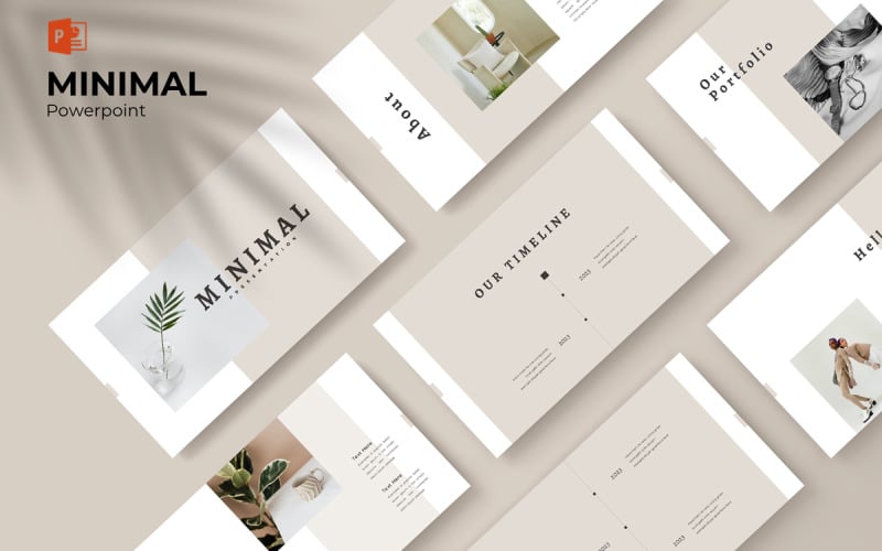 minimal presentation template original