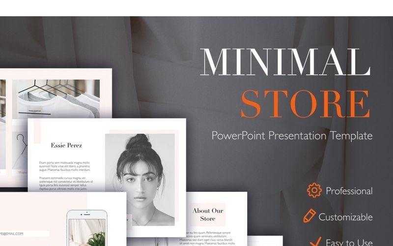 minimal store powerpoint template original